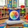 Emotions Wheel Pillow