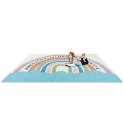 Environments® Boho Alphabet Rug