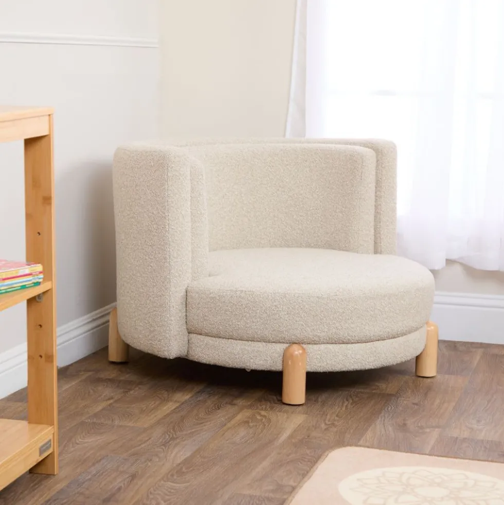 Environments® Bouclé Barrel Chair