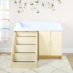 Environments® Changing Table with Plastic Top and Stairs