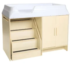 Environments® Changing Table with Plastic Top and Stairs