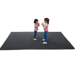Environments® Dunes Indoor/Outdoor Carpet 6' x 9' - Clouded Gray