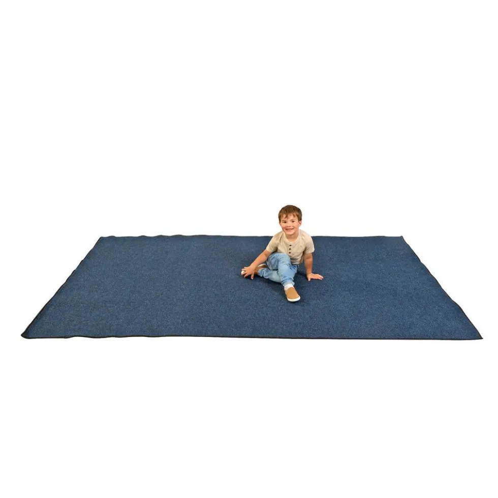 Environments® Dunes Indoor/Outdoor Carpet 4' x 6' - Mariner Blue