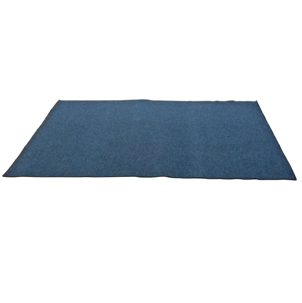 Environments® Dunes Indoor/Outdoor Carpet 6' x 9' - Mariner Blue