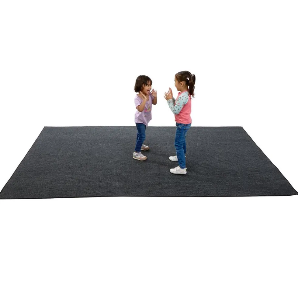 Environments® Dunes Indoor/Outdoor Carpet 7'6" x 12' - Clouded Gray