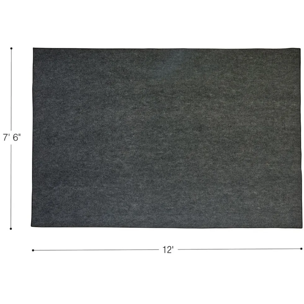 Environments® Dunes Indoor/Outdoor Carpet 7'6" x 12' - Clouded Gray