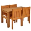 Environments® Farm Table w/ 4 Chairs