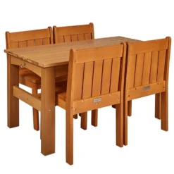 Environments® Farm Table w/ 4 Chairs