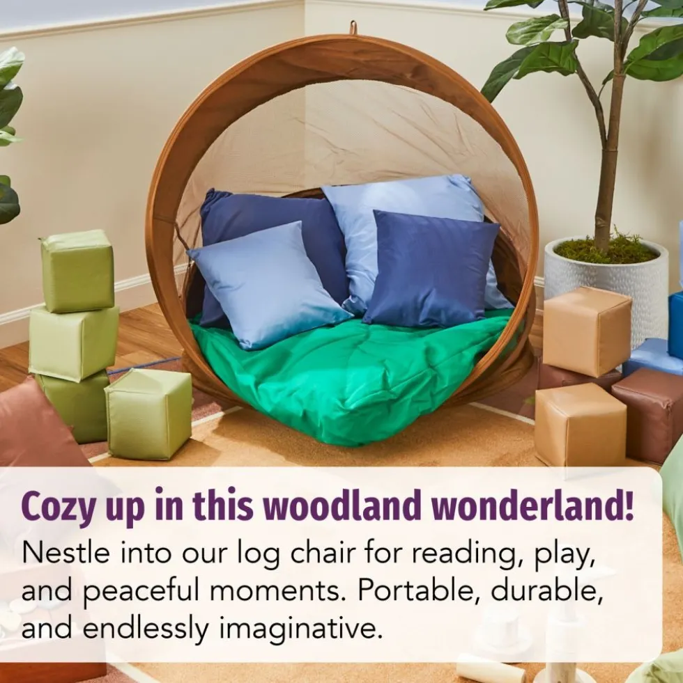 Environments® Hideaway Log Chair with Cushion