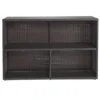 Environments® Indoor/Outdoor Wicker-Look Storage Shelf with 3 Cubbies