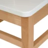 Environments® Ladderback White & Natural Toddler Chair, 8"H