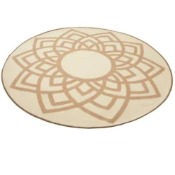 Environments® Mandala 6' Round Pixel Perfect Carpet