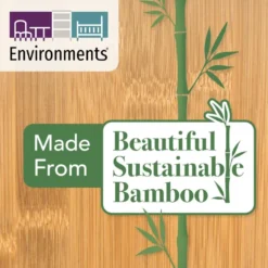 Environments® Milestones™ Bamboo Wall Mounted Storage