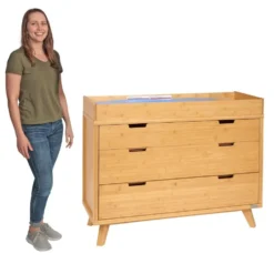 Environments® Milestones™ Bamboo Changing Table with Top Tray