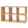 Environments® Milestones™ 6 Cubbie Bamboo Storage Shelf