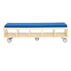 Environments® Mobile Bench Seating with Storage - Assembled