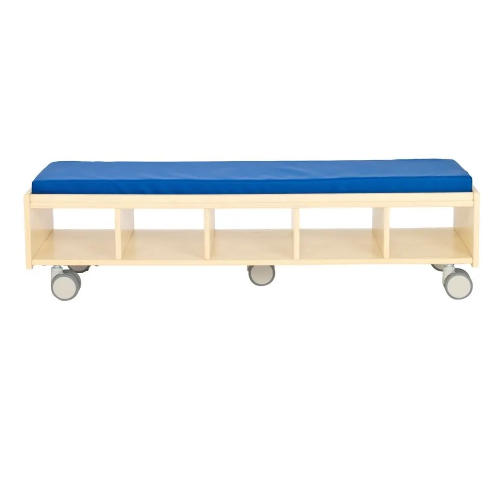 Environments® Mobile Bench Seating with Storage - Assembled