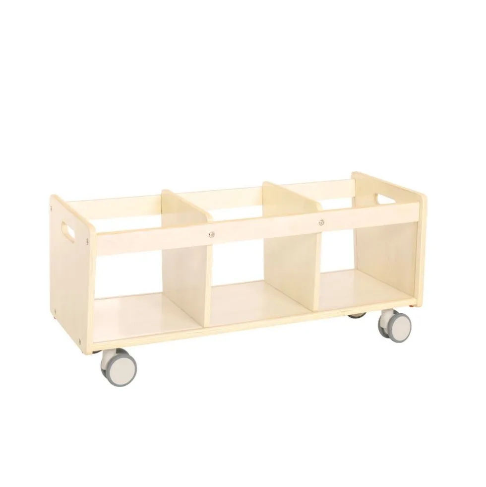 Environments® Mobile 12"H Storage Center - Assembled