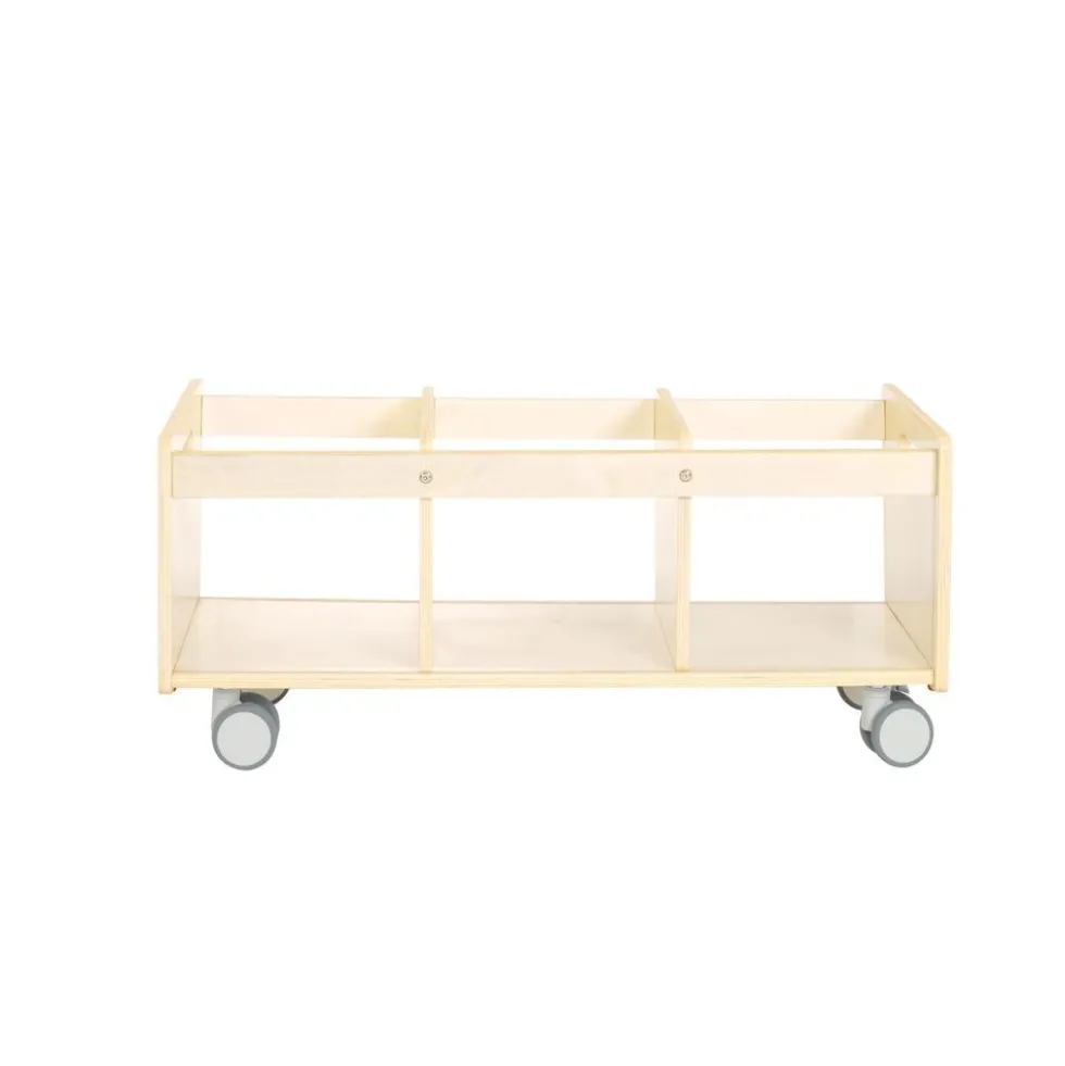 Environments® Mobile 12"H Storage Center - Assembled