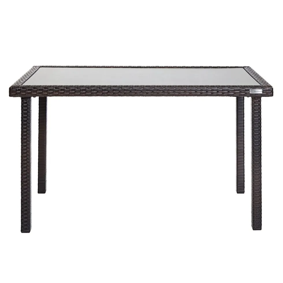 Environments® Outdoor Smooth Top Wicker Table -26" (School Age Height)