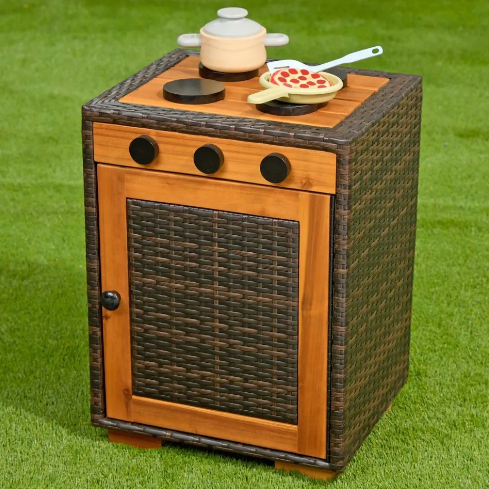 Environments® Outdoor Wicker Stove Cooker
