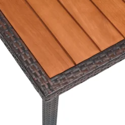 Environments® Outdoor Wicker Dining Table (Preschool Height)