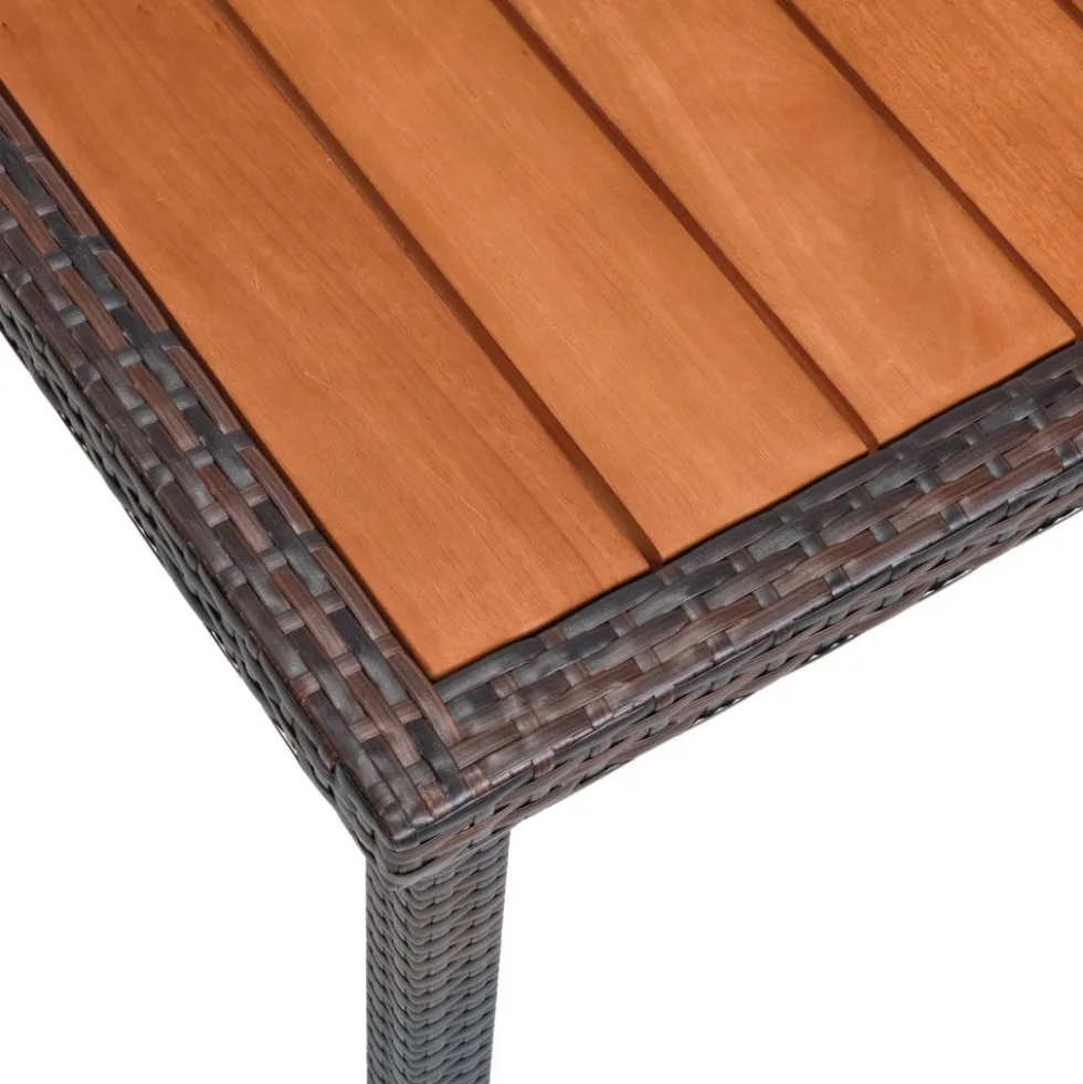 Environments® Outdoor Wicker Dining Table (Preschool Height)