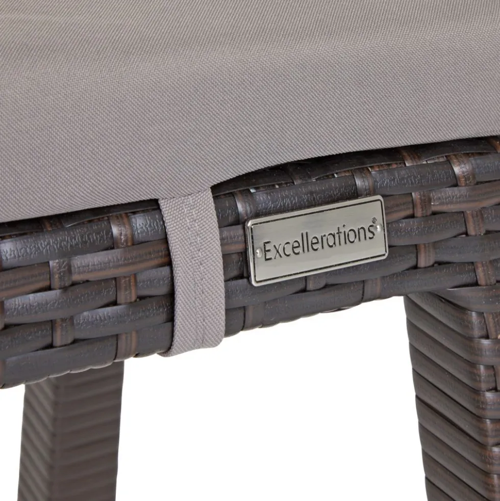 Environments® Outdoor Wicker Bench (School Age Height)
