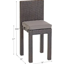 Environments® Outdoor Wicker Dining Chair - 18