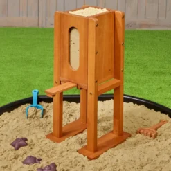 Environments® Outdoor Wooden Sand Funnel