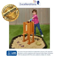 Environments® Outdoor Wooden Sand Funnel