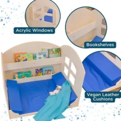 Environments® Reading Nook with Book Shelves - RTA