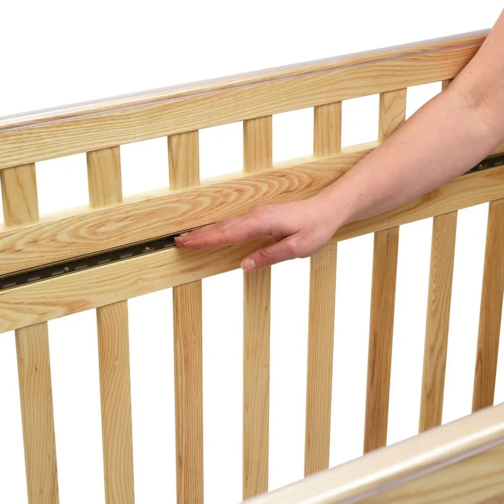 Environments® Safe-T-Side® Clear View Crib with Mattress