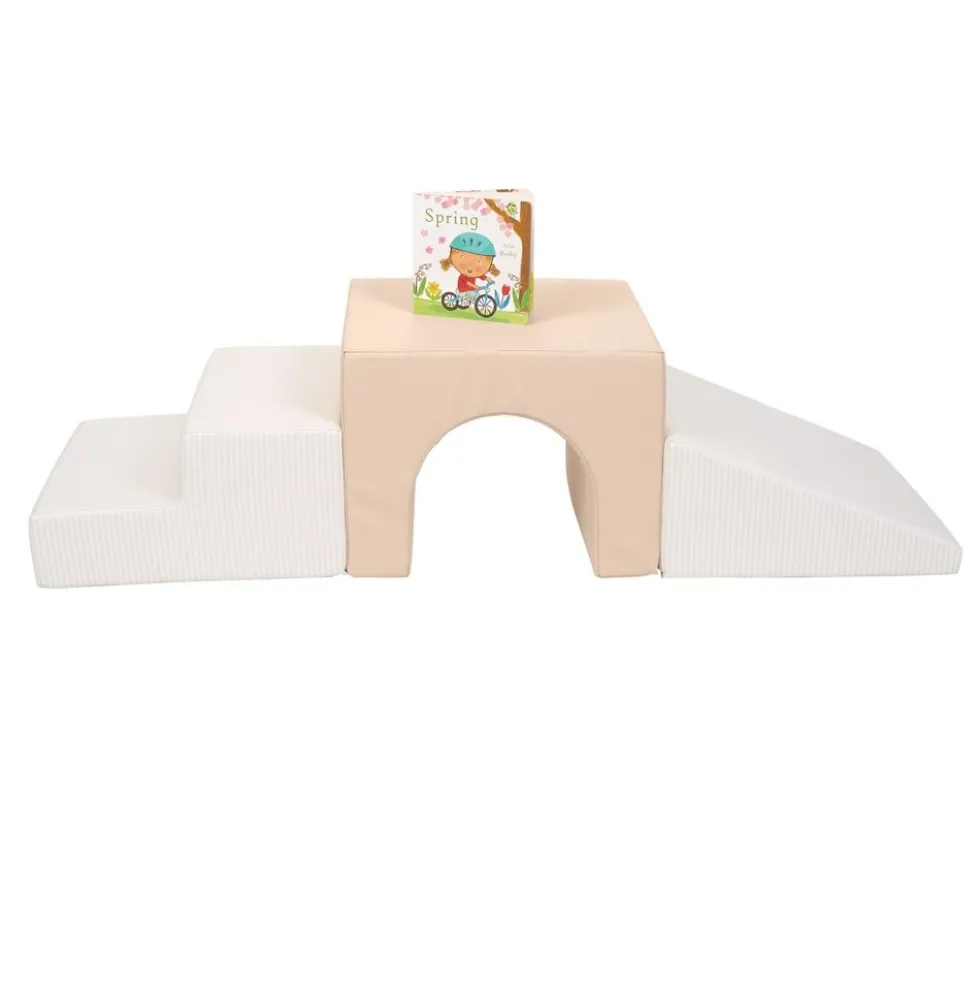 Environments® SoftStages® Tunnel Climber - Pebble Stripe/Pebble