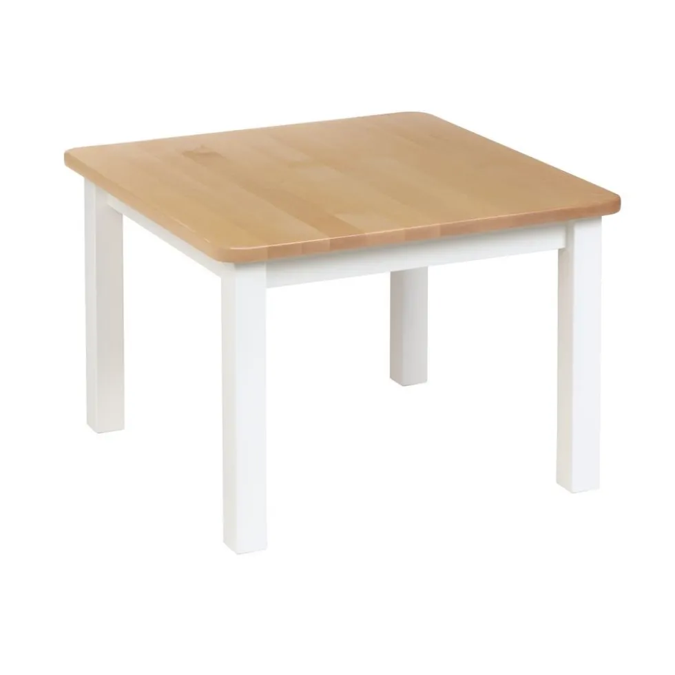 Environments® White & Natural Toddler Table, 16"H