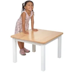 Environments® White & Natural Toddler Table, 16