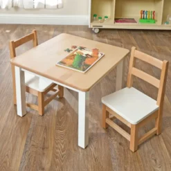 Environments® White & Natural Toddler Table, 16