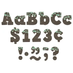Eucalyptus 4" Bold Block Letters Combo Pack - 230 Pieces
