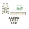 Eucalyptus Bulletin Board Accents Kit - 273 pieces