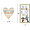 Everyone is Welcome Magnetic Positive Sayings