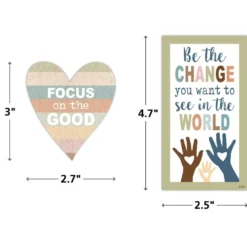 Everyone is Welcome Magnetic Positive Sayings