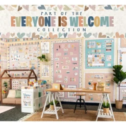 Everyone is Welcome Magnetic Positive Sayings