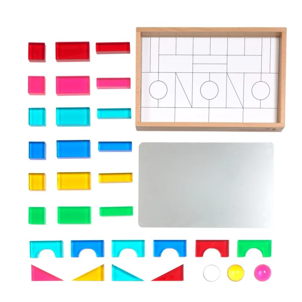 Excellerations® Acrylic Building Blocks - 31pcs