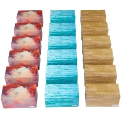 Excellerations® Beach Nature Blocks - Set of 18