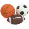 Excellerations® Best Value Vinyl Sports Ball Set - Football, Basketball & Soccer Ball