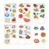 Excellerations® Bilingual My Healthy Plate Magnet Activity Set