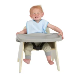 Excellerations® Blue Terry Bibs with Hook & Loop Closure - Set of 12