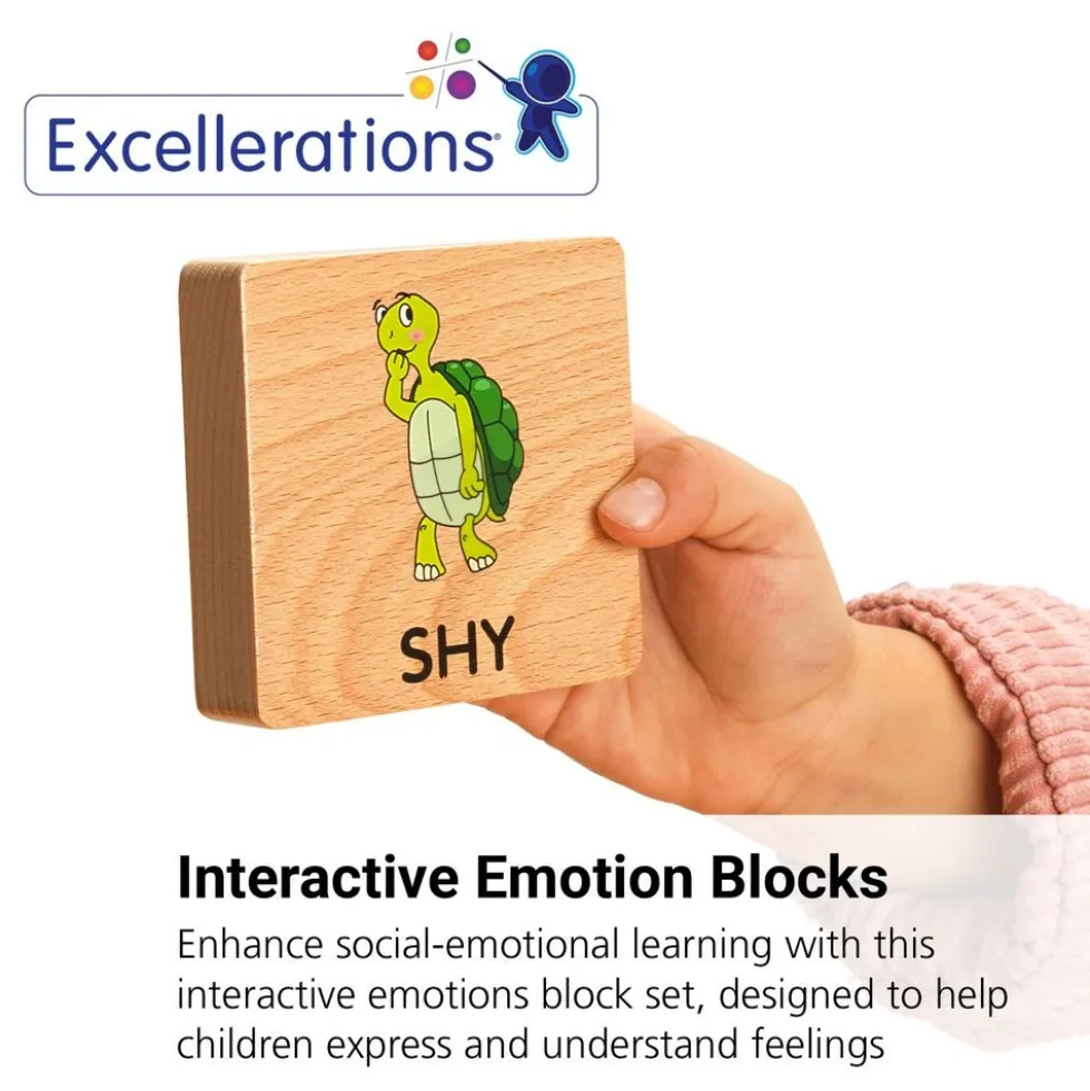 Excellerations® Build & Match Emotions Block Set Kit 2