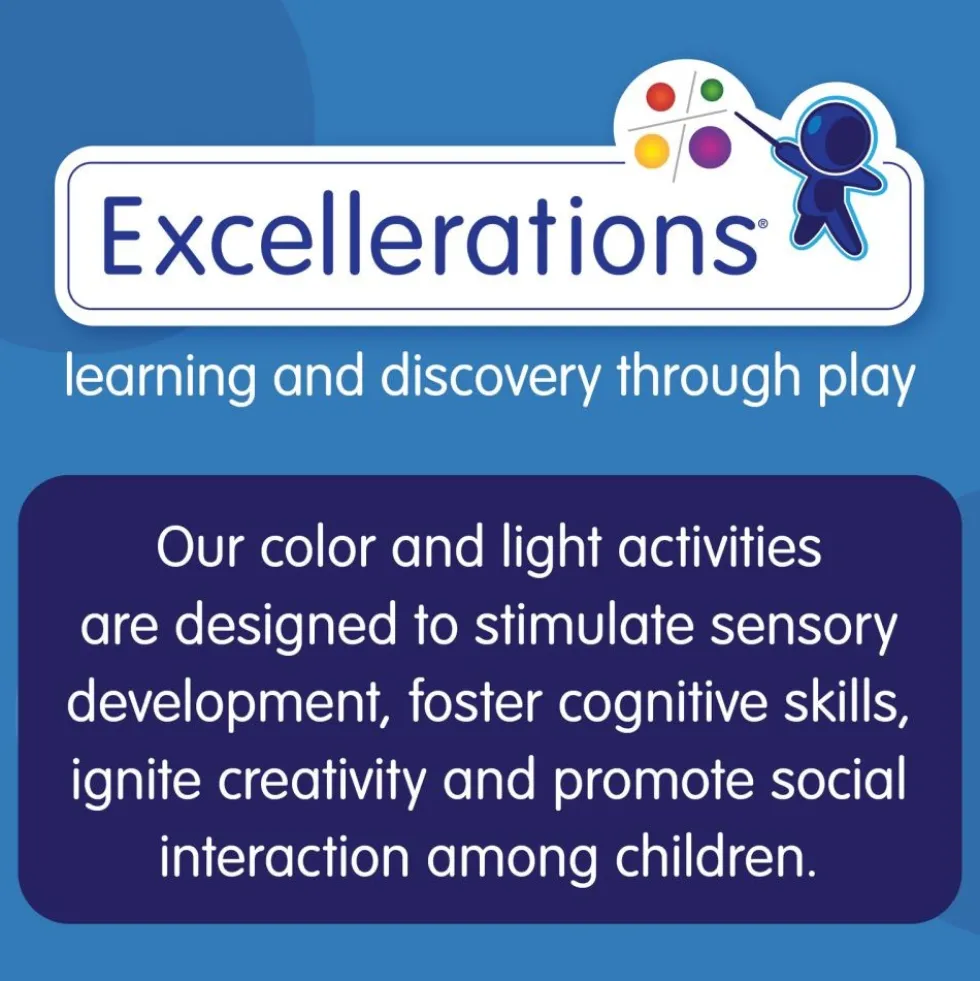 Excellerations® Calming Light Blocks - 50 Pieces
