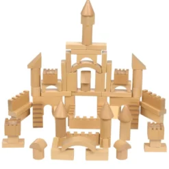 Excellerations® Castle Building Blocks Kit - 70pcs